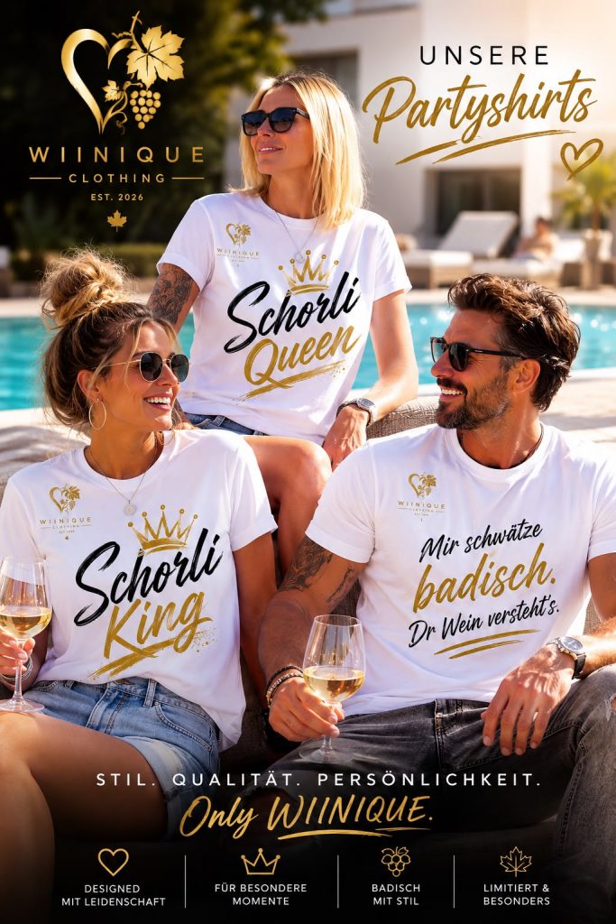 Partyshirt von WIINIQUE für jeden Anlass